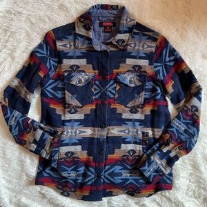 R&R Aztec Shirt Jacket